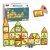 Magnetická stavebnica Window Art Dinosaurus 42ks - Magnetic Tiles