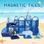 Magnetická stavebnice Ocean sada 56ks – Magnetic Tiles