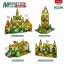 Garden Magnetic Tiles Mini mágneses építőjáték – kert, 90 db