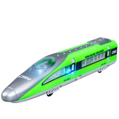 Vlak so zvukom a svetlami - zelený