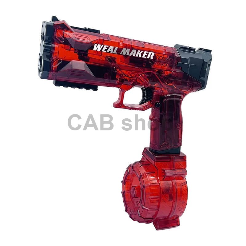 Elektrická vodná pištoľ  WEAL MAKER - červená
