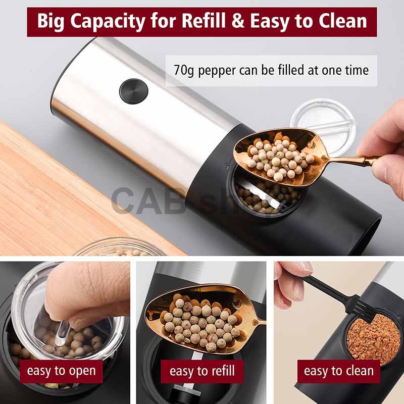 Electric pepper mill