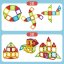 Magnetická stavebnice 140ks sada - Magnetic Tiles - poškozené balení