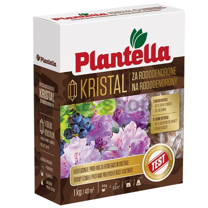 Plantella Krystal – specjalny nawóz do rododendronów 1 kg