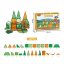 Magnetic building kit Dinosaur set of 42 pieces - Magnetic Tiles