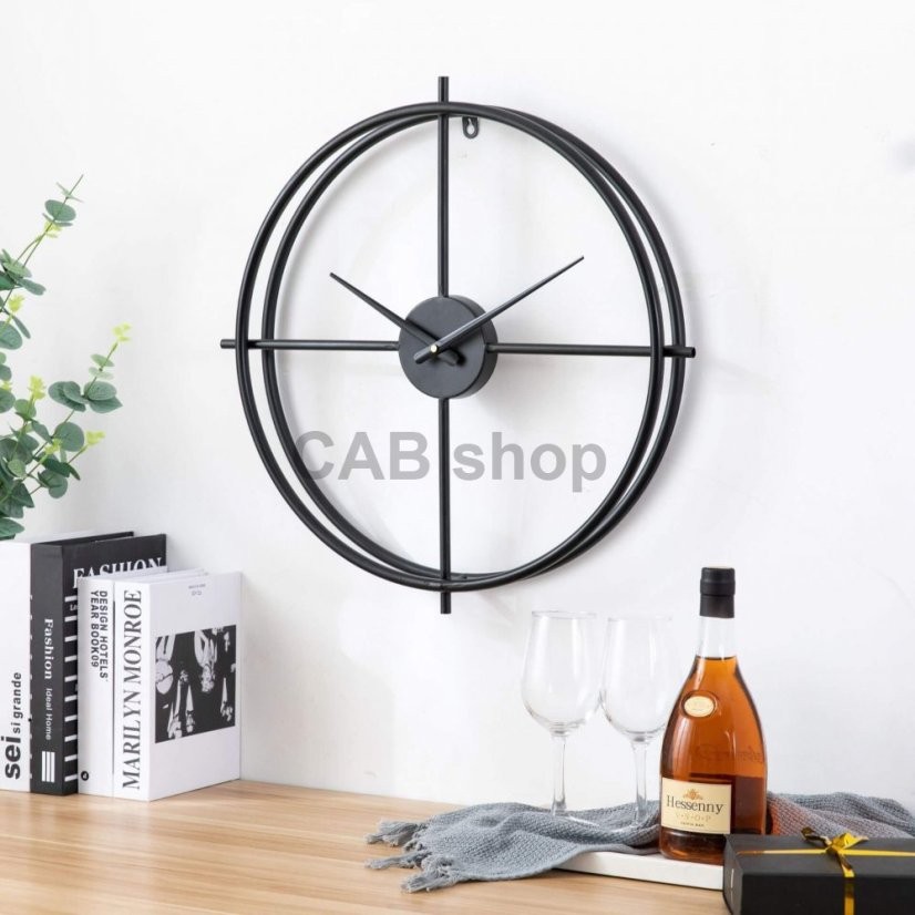 Designer falióra VIP 4 Fekete 50cm