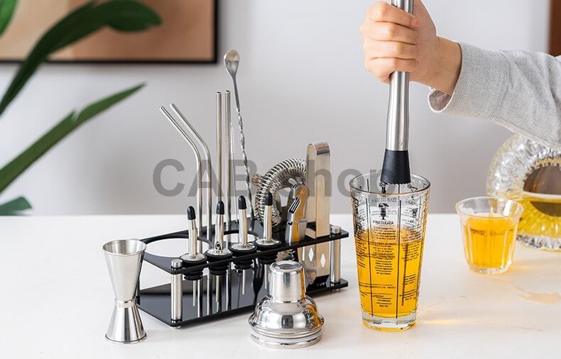 Barmanská súprava na miešanie Koktejlov (17ks sada 750ml)