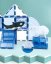 Magnetická stavebnice Ocean sada 56ks – Magnetic Tiles