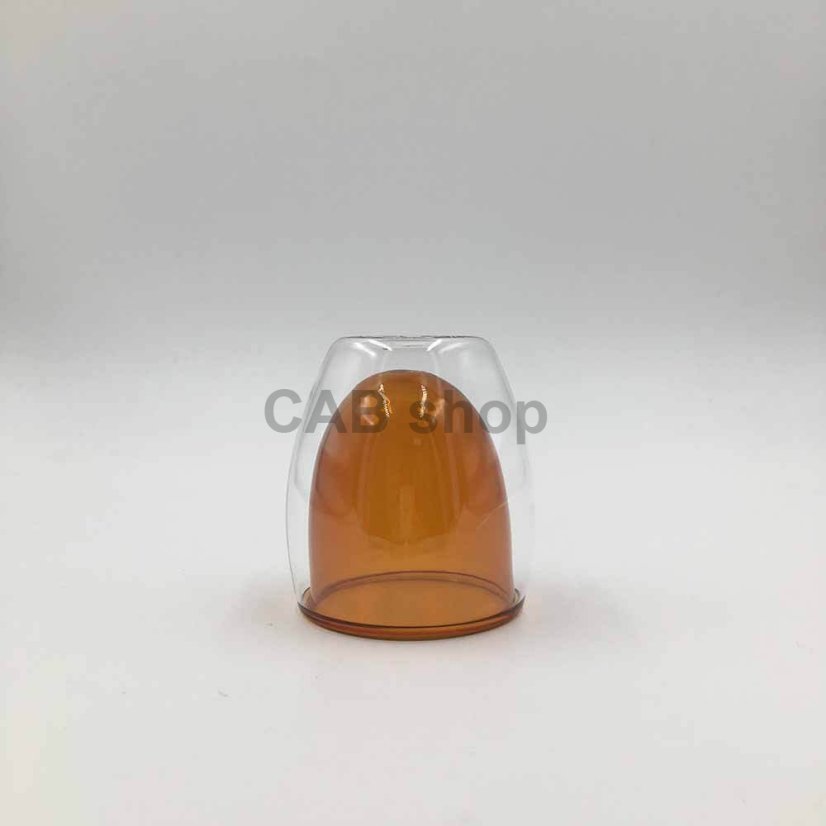Double-walled thermos cup 150ml - amber