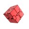 Infinity Cube Antistresová kocka kovová - červená