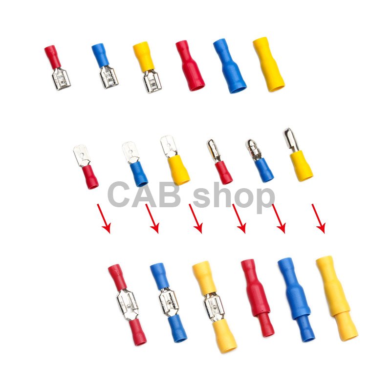 Krimpovací koncovky sada - 280ks