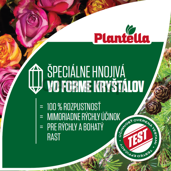 Plantella Krystal – speciális műtrágya rózsákhoz