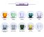 Mug with one glass 280ml - clear