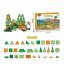 Magnetic building kit Dinosaur set 62pcs - Magnetic Tiles