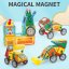 Magnetic building kit Heavy Equipment set 98pcs - Magical Magnet II