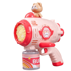 Bubble Gun pre deti bublifuk - ružový