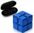 Infinity Cube – antystresowa składana kostka 4 × 4 × 4 cm z tworzywa ABS Blue