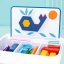 Magnetni komplet Magic Tangram Puzzle 252 kosov