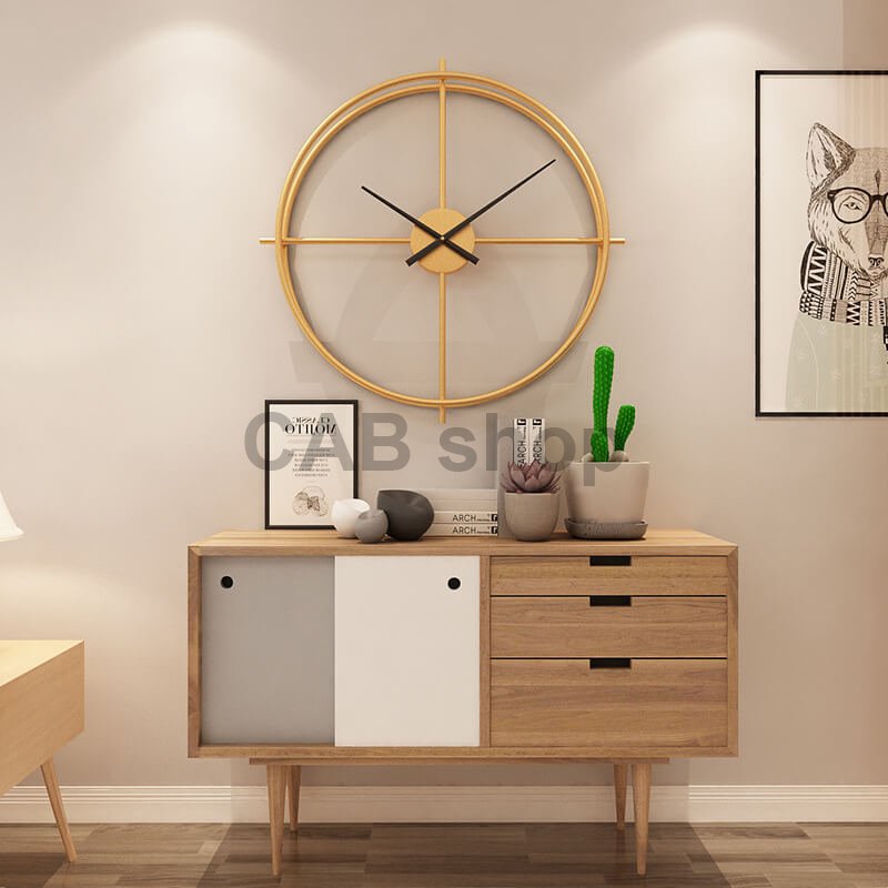 Designové nástěnné hodiny VIP 4 Gold 50cm