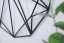 Designer wall clock MODENA Black 50cm