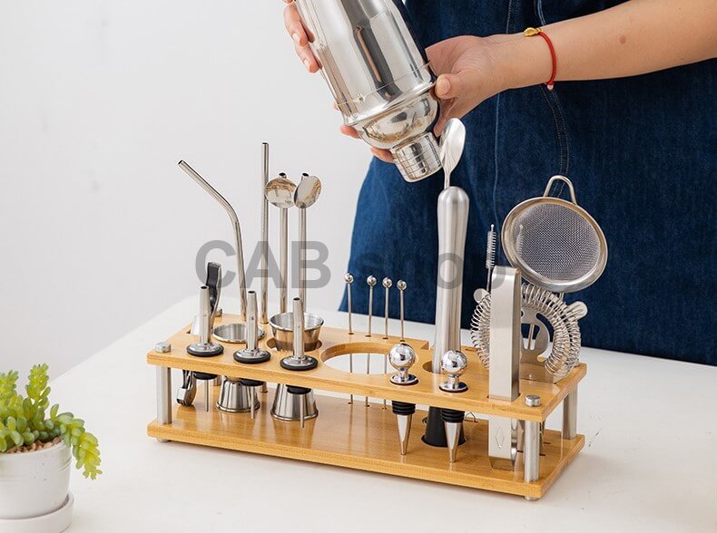 Barmanski set za mešanje koktajlov (set 24 750ml)