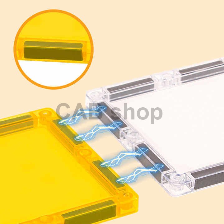 Zestaw magnetyczny Engineering 47szt. - Magnetic Tiles