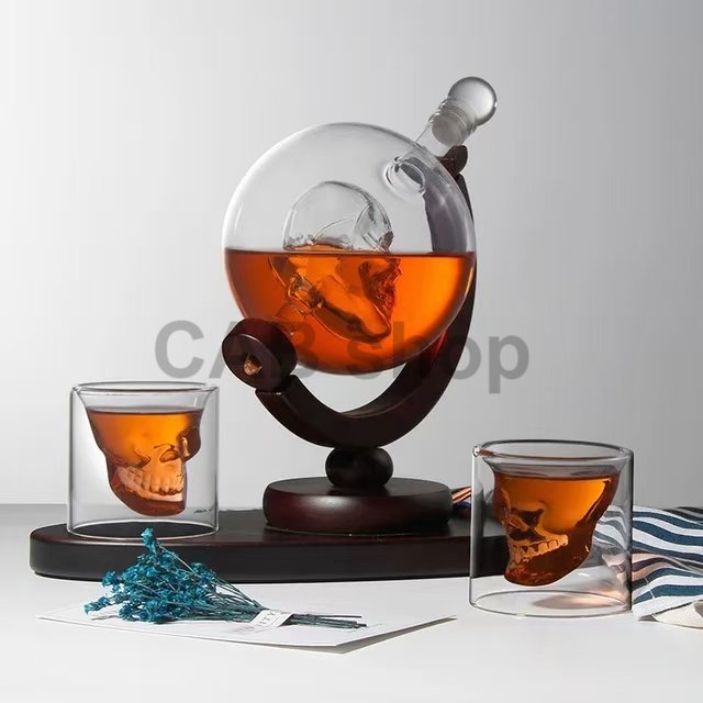 Darčeková sada na Whiskey poháre, decanter 850ML  - Lepka