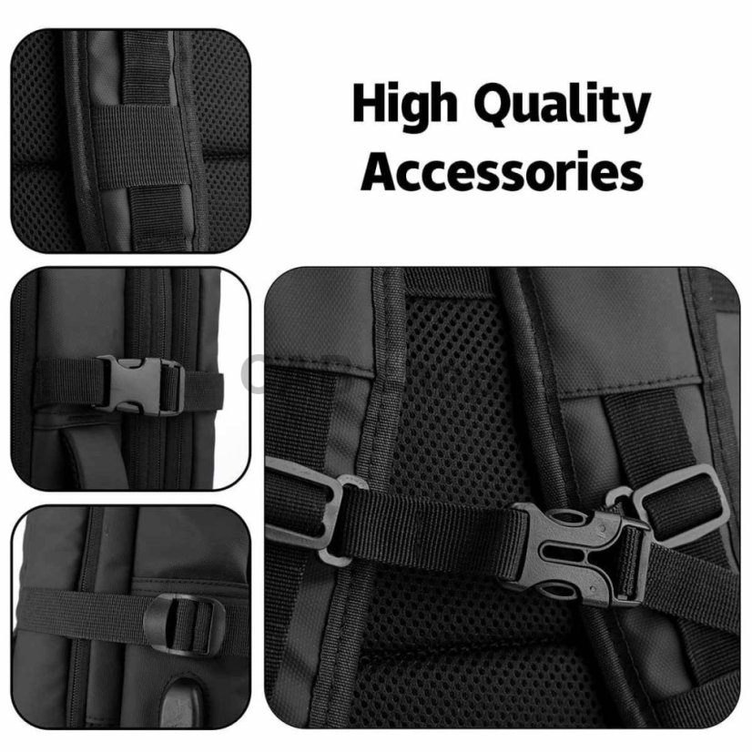 Travel backpack Focus 002 black