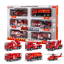 Požiarnické autíčka balenie 6ks - Fire Car set