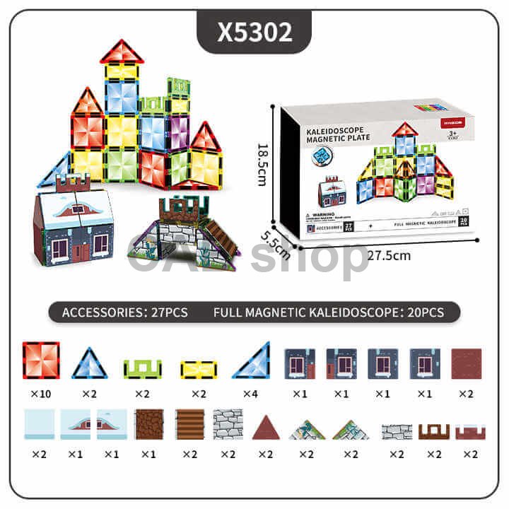 Magnetic Tiles Kaleidoscop 27+20ks