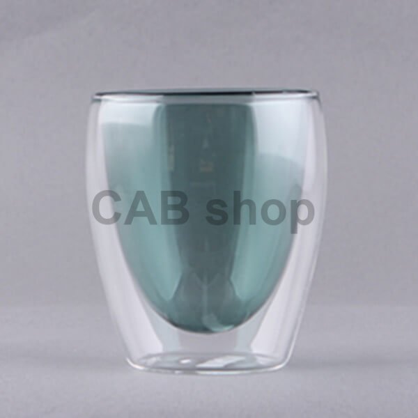 Double-walled thermos cup 350ml - teal