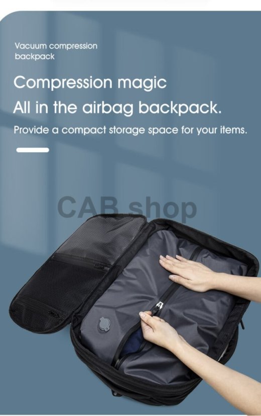 Batoh cestovný  vakuový RZTX 019 Pink