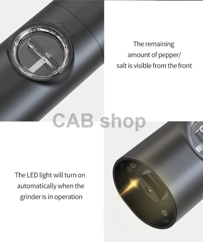 Electric pepper mill