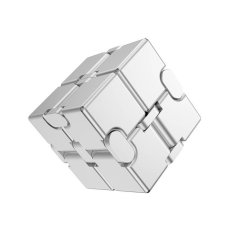 Infinity Cube Antistress fémkocka - ezüst Infinity Cube Antistress fémkocka - ezüst