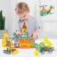 Magnetická stavebnice Heavy Equipment set 126ks - Magical Magnet II