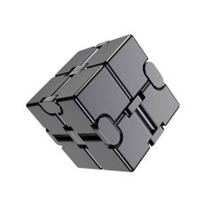 Infinity Cube Antistress fémkocka - fekete Infinity Cube Antistress fémkocka - fekete
