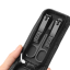 Manicure set 6 pieces black
