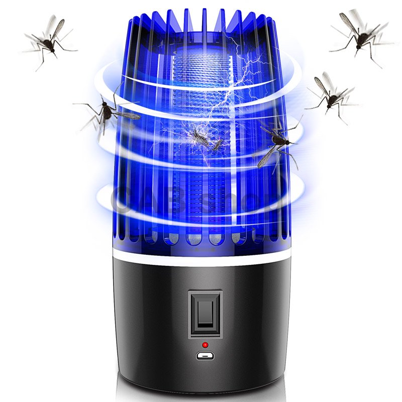 Mosquito Killer 1 - Elektrická lampa na chytanie hmyzu - nabíjateľná