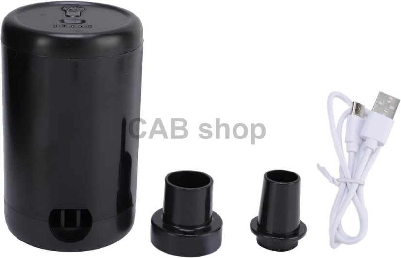 Elektrická vzduchová pumpa na uložné vrecká a batohy