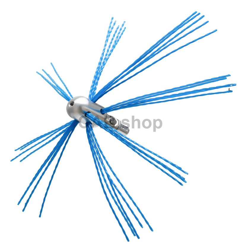 Rotačná kefa na čistenie komína Komplet TURBO Premium® PRO - 10m