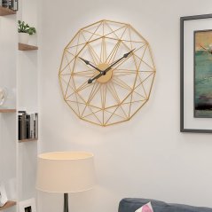 Designerski zegar ścienny Orient Gold 50cm Designerski zegar ścienny Orient Gold 50cm