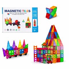 Magnetic building set - 108 pcs – Magnetic Tiles