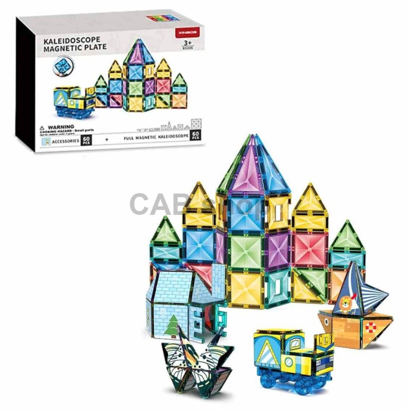 Magnetic Tiles Kaleidoscop 60+60ks