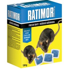 Ratimor mäkká návnada Brodifacoum 150g