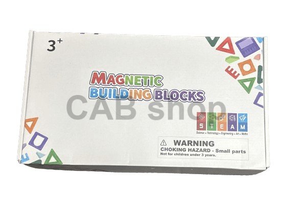 Magnetická stavebnica 135ks - Magnetic Building Blocks