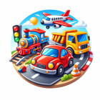 Ma?ini ?i mijloace de transport pentru copii