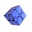 EC-001Blue infinity cube metal 4x4x4cm (4)