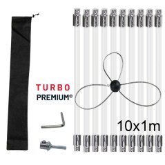 Rotačný čistič komína s lankom TURBO Premium – 10M Rotačný čistič komína s lankom TURBO Premium – 10M