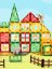 Magnetická stavebnica Window Art Farm 80ks - Magnetic Tiles