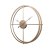 Designerski zegar ścienny LUX Gold 60cm